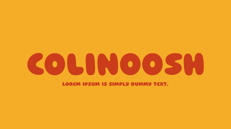 Colinoosh Font