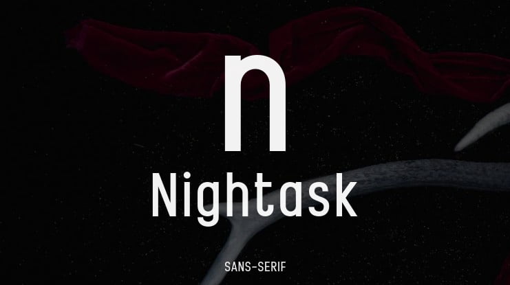 n Nightask Font