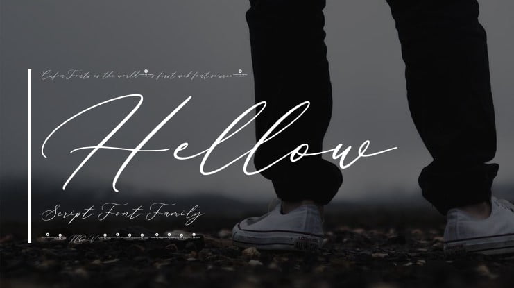 Hellow Script Font