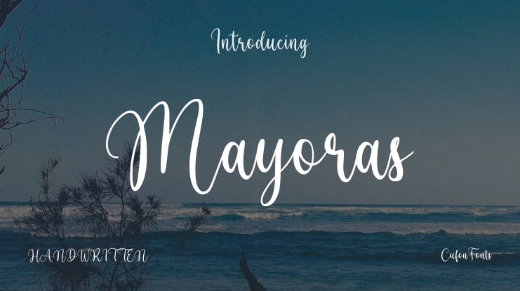 Mayoras Font