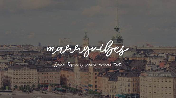 marryvibes Font