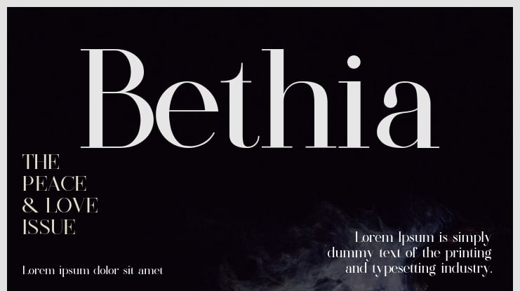 Bethia Font