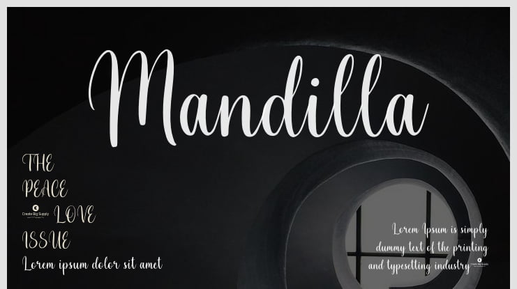 Mandilla Font