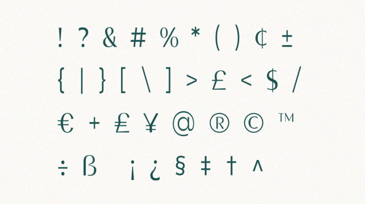 Derose Font