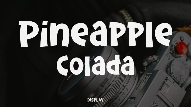 Pineapple Colada Font