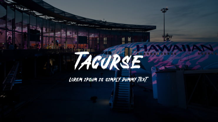 Tacurse Font