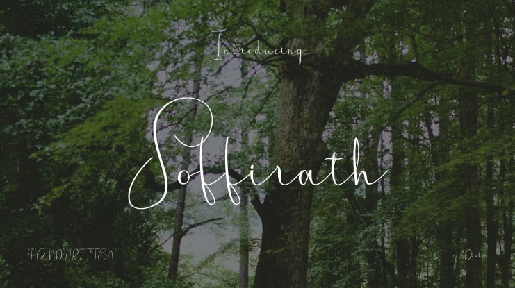 Soffirath Font