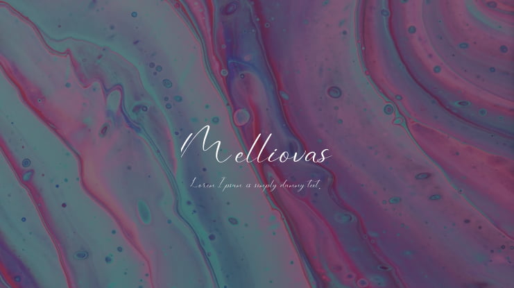 Melliovas Font