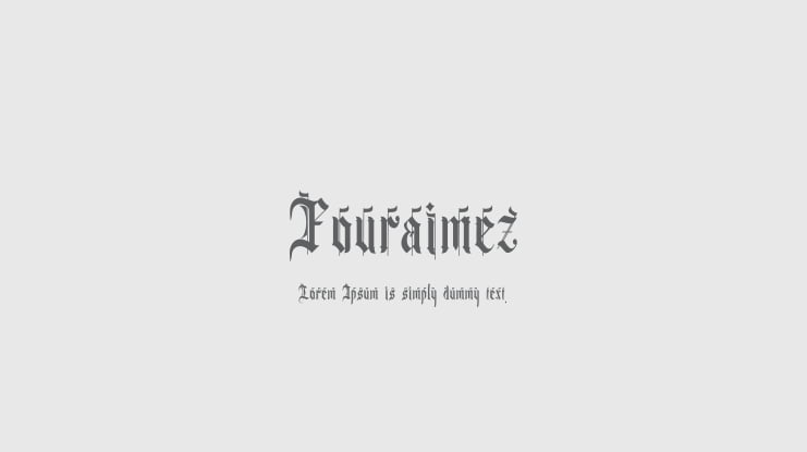 Fouraimez Font