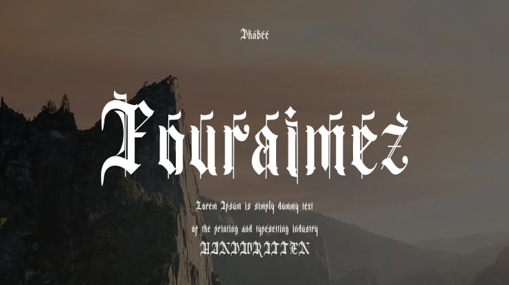 Fouraimez Font