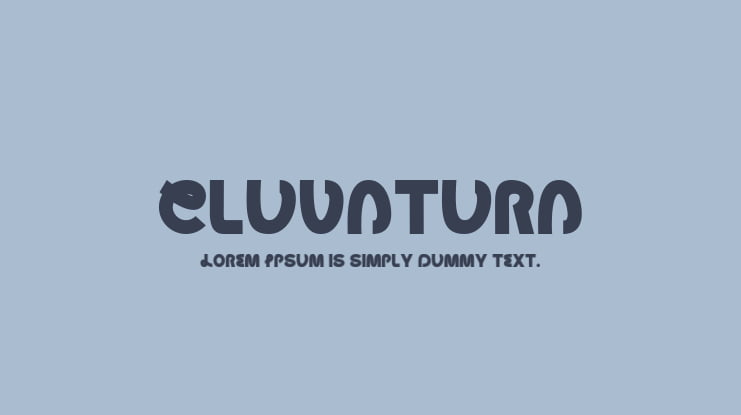 Cluvatura Font