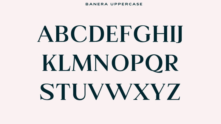 Banera Font