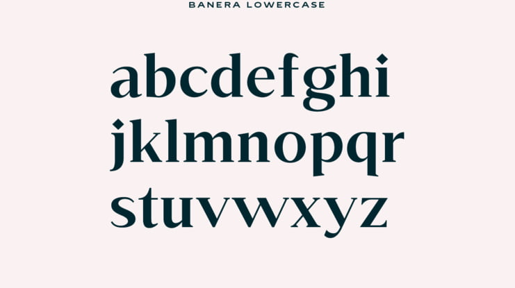 Banera Font