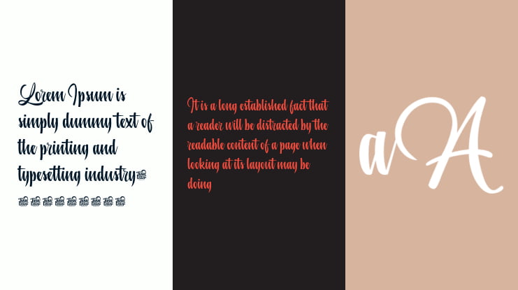 Almond Lattefay Trial Font