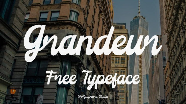 Grandeur Free Font