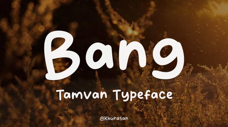 Bang Tamvan Font