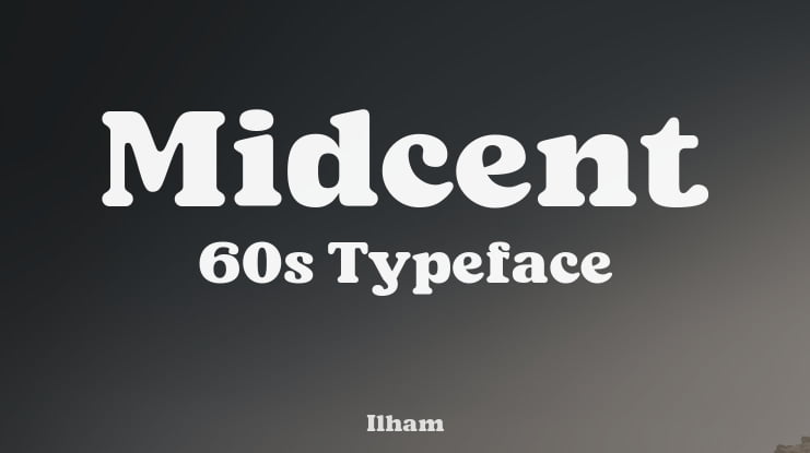 Midcent 60s Font