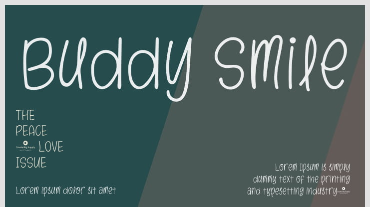 Buddy Smile Font