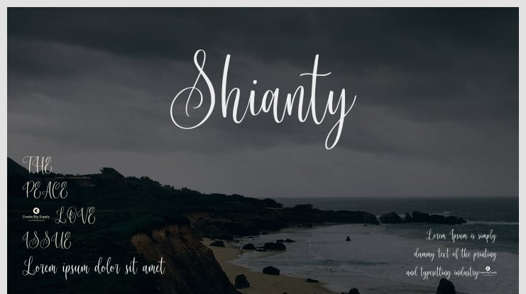 Shianty Font