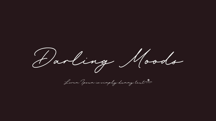 Darling Moods Font