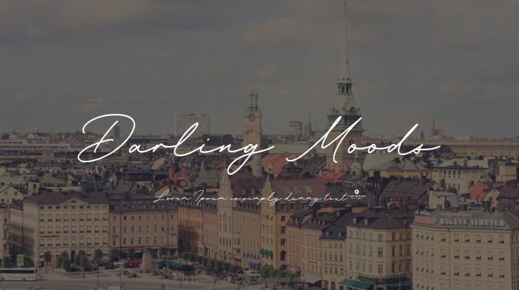 Darling Moods Font