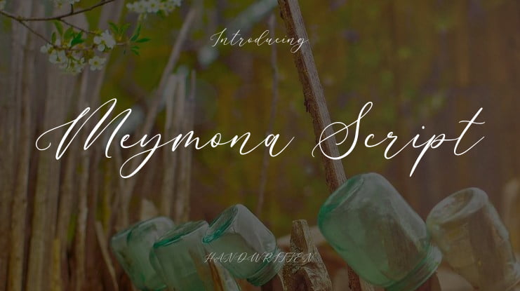 Meymona Script Font