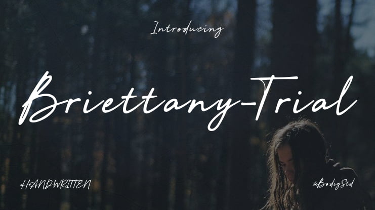 Briettany-Trial Font