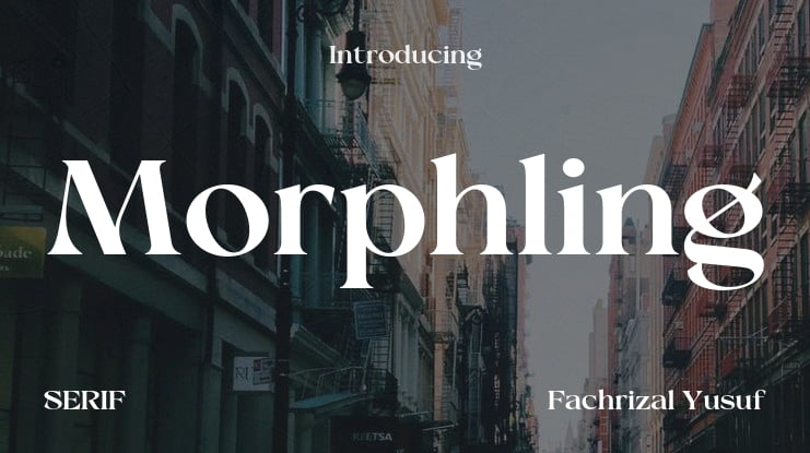 Morphling Font