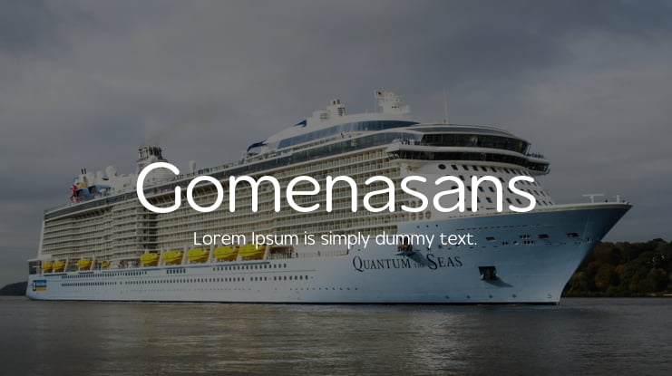 Gomenasans Font Family