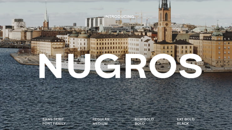 Nugros Font Family