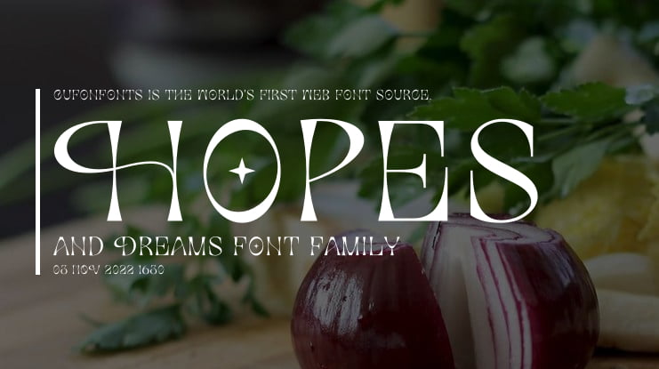 Hopes and Dreams Font