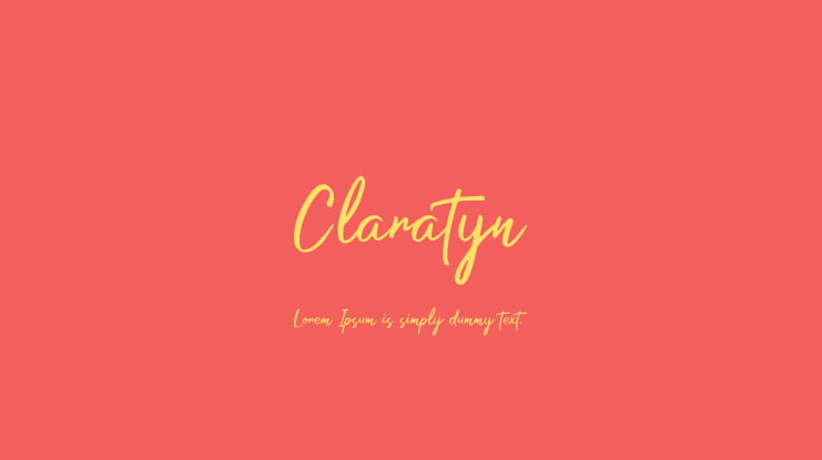 Claratyn Font