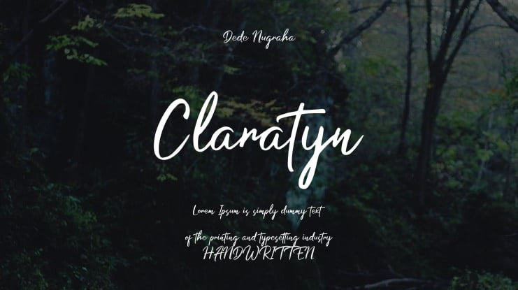 Claratyn Font