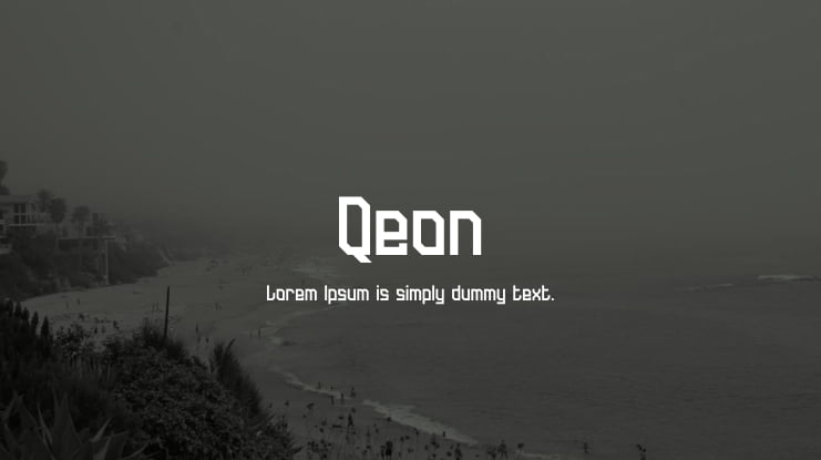 Qeon Font