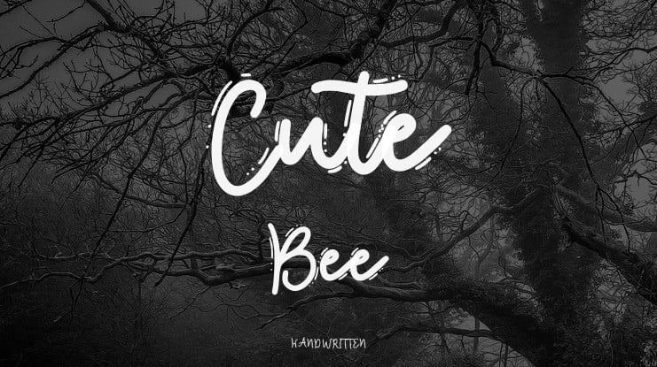 Cute Bee Font