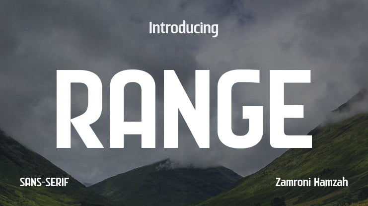 RANGE Font