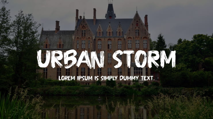 Urban Storm Font