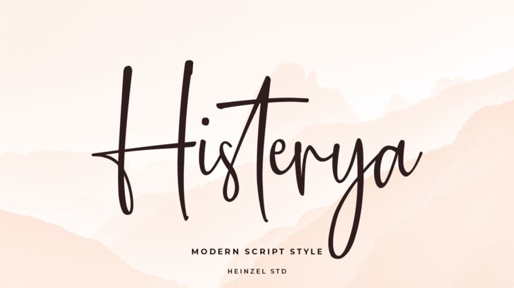 Histerya Font