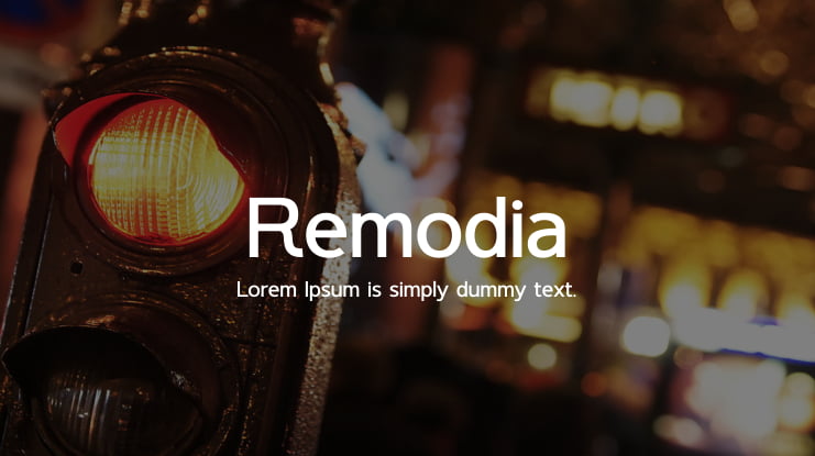 Remodia Font