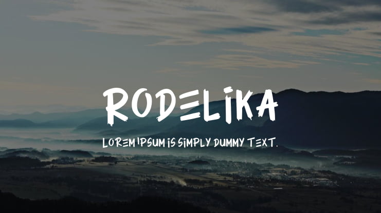 Rodelika Font