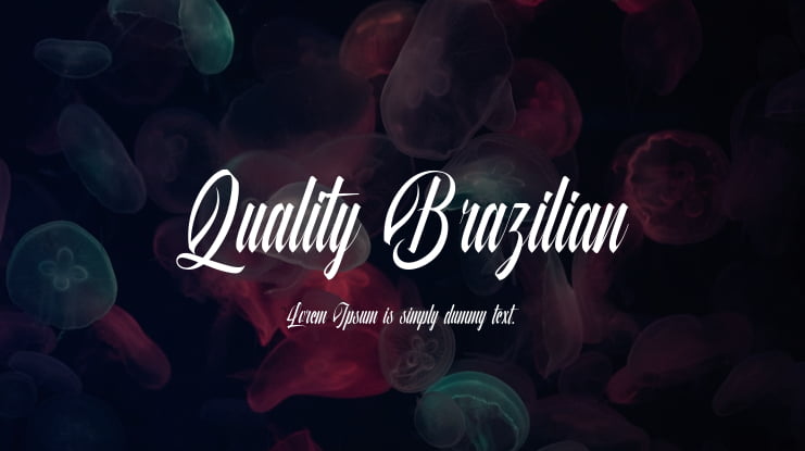 Quality Brazilian Font