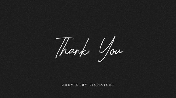 Chemistry Font