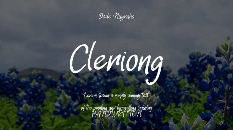 Cleriong Font