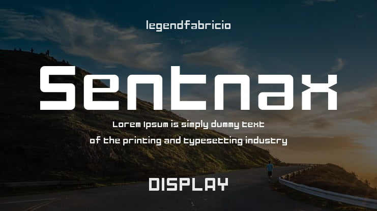 Sentnax Font