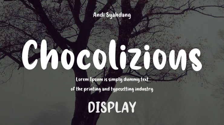 Chocolizious Font