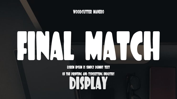 Final Match Font