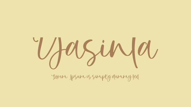 Yasinta Font