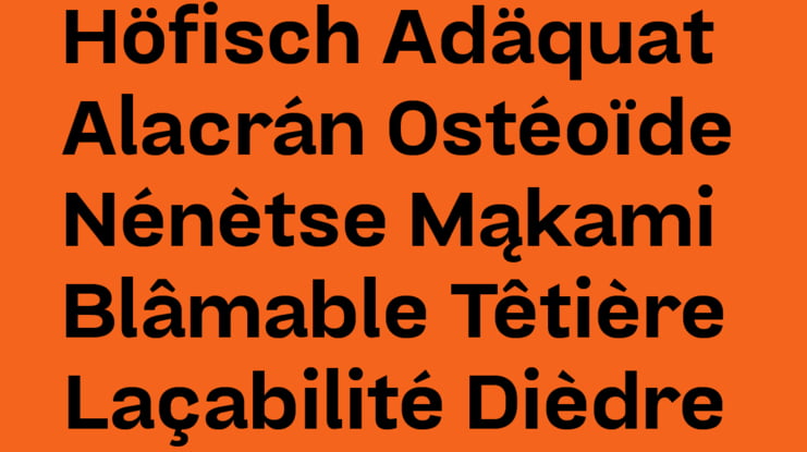 Calimate Font Family