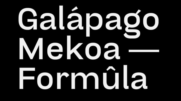 Calimate Font Family