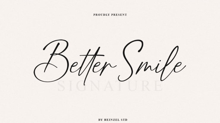 Better Smile Font